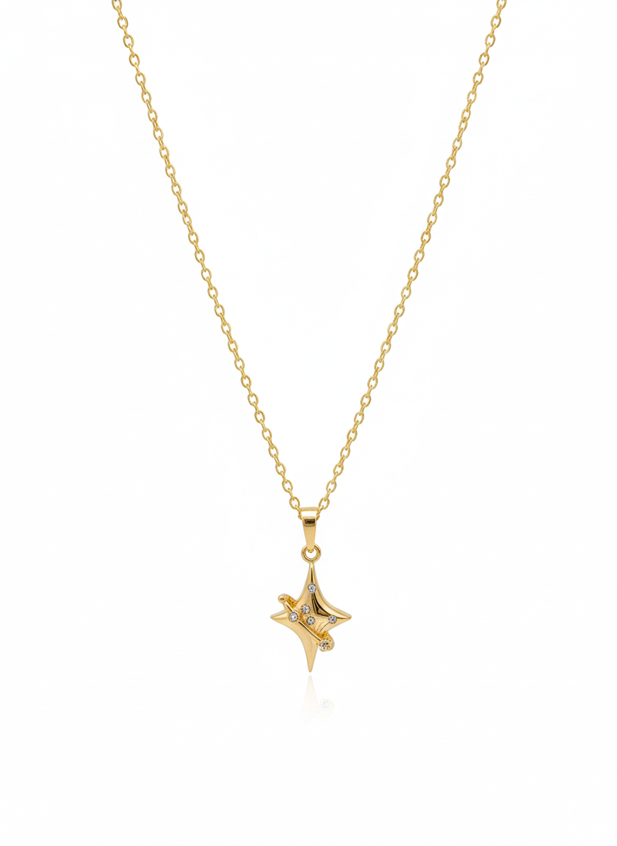 Star revolver Necklace