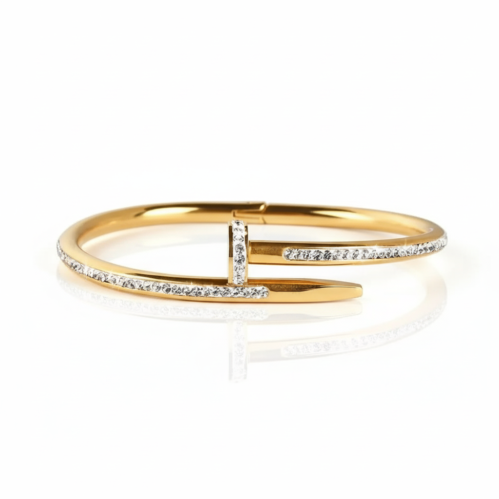 Nail Diamond Bracelet