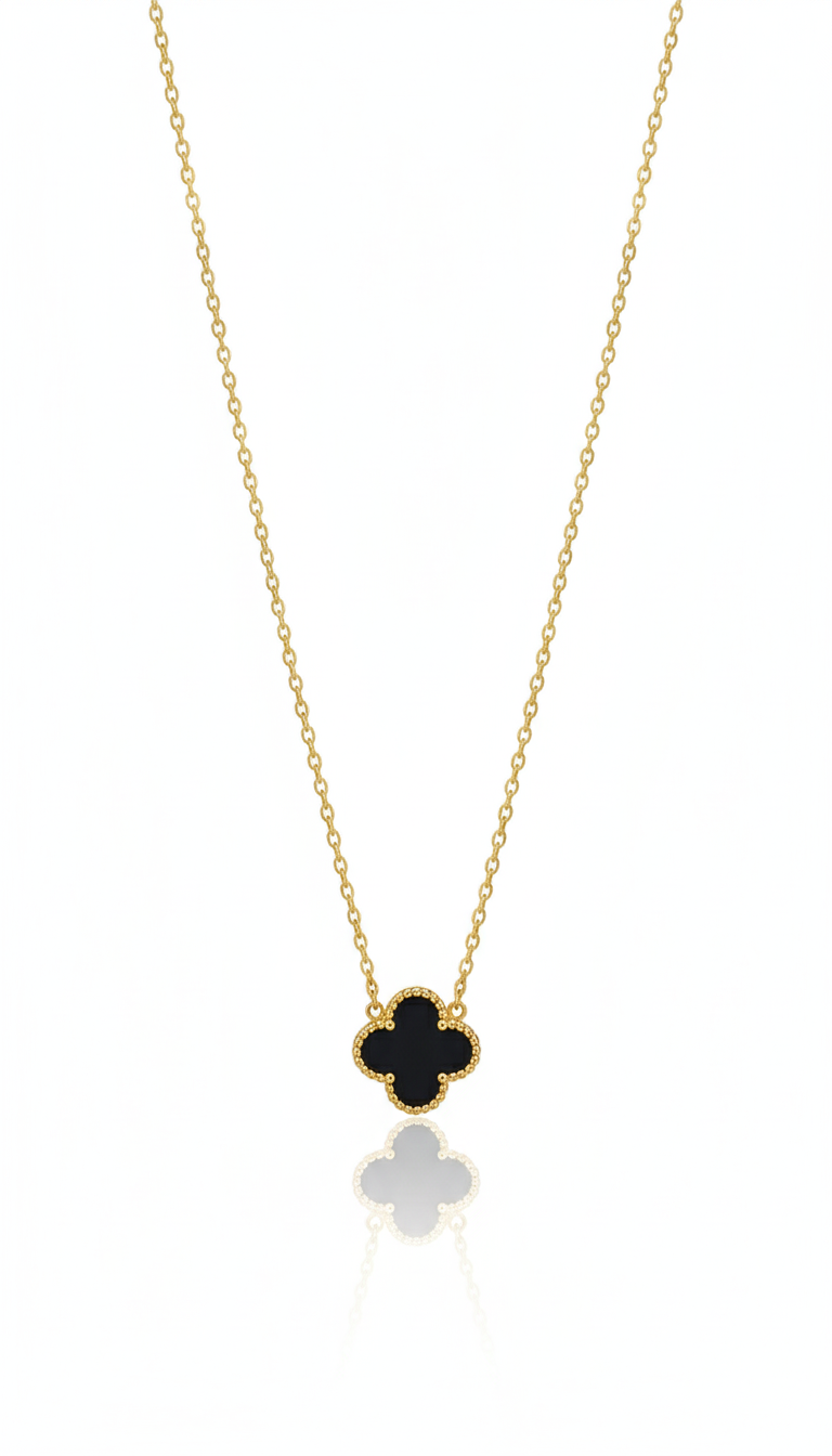 Black Clover Necklace