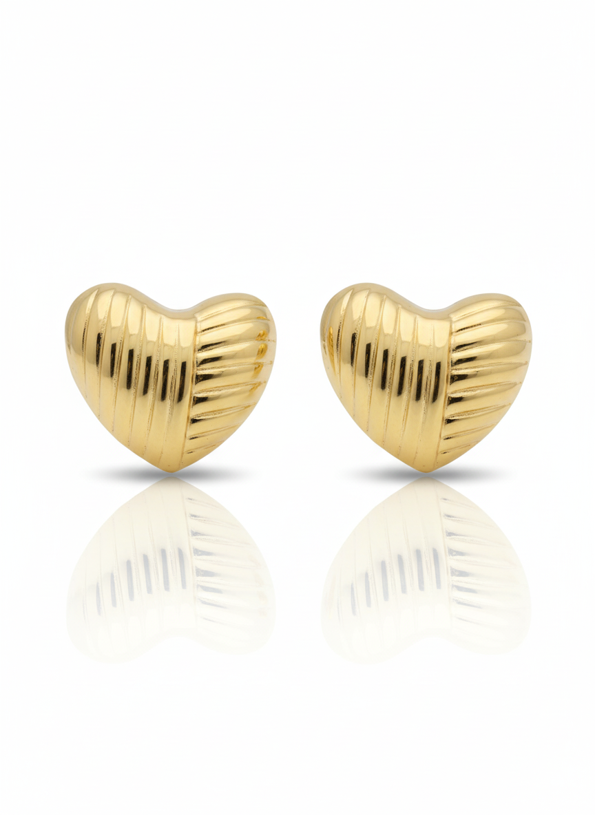 Heart Shaped Studs