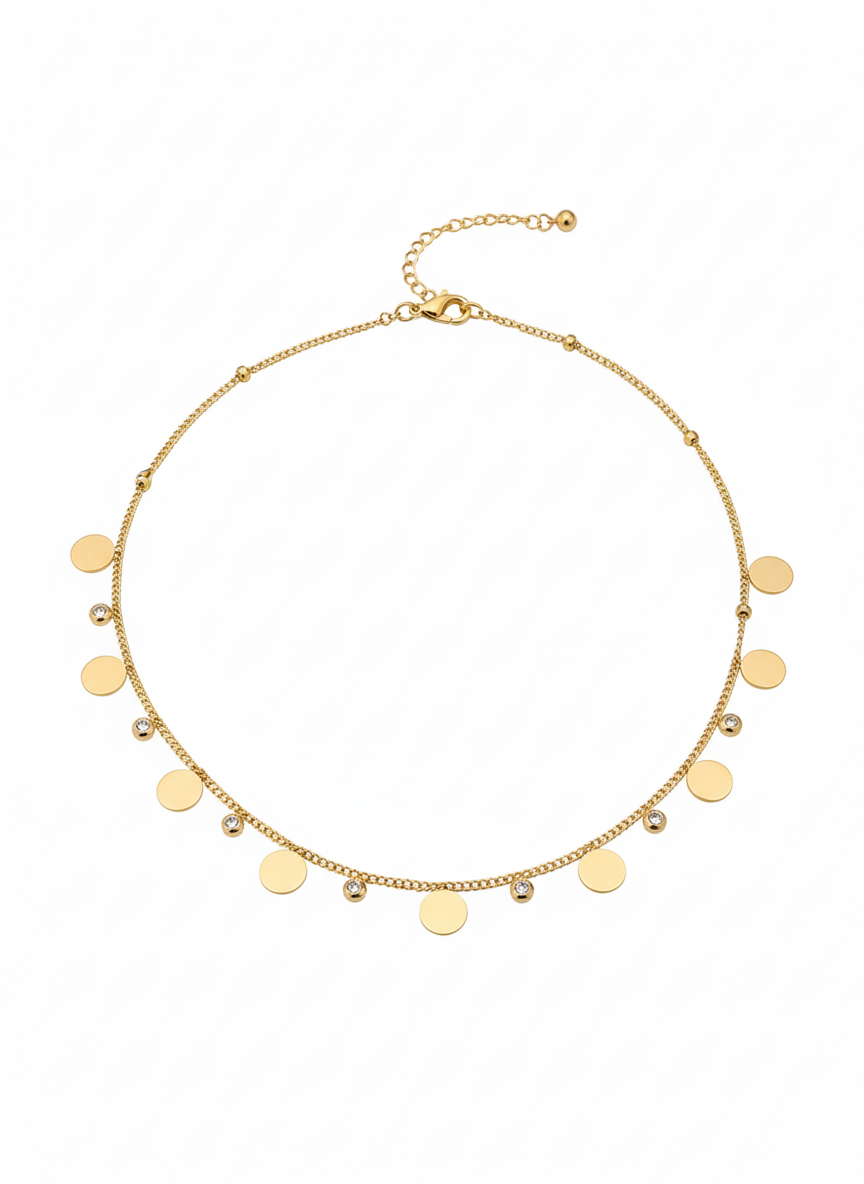 Gold Coin Necklace