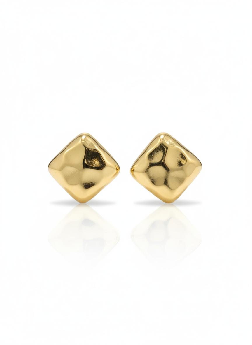 Textured Square Studs