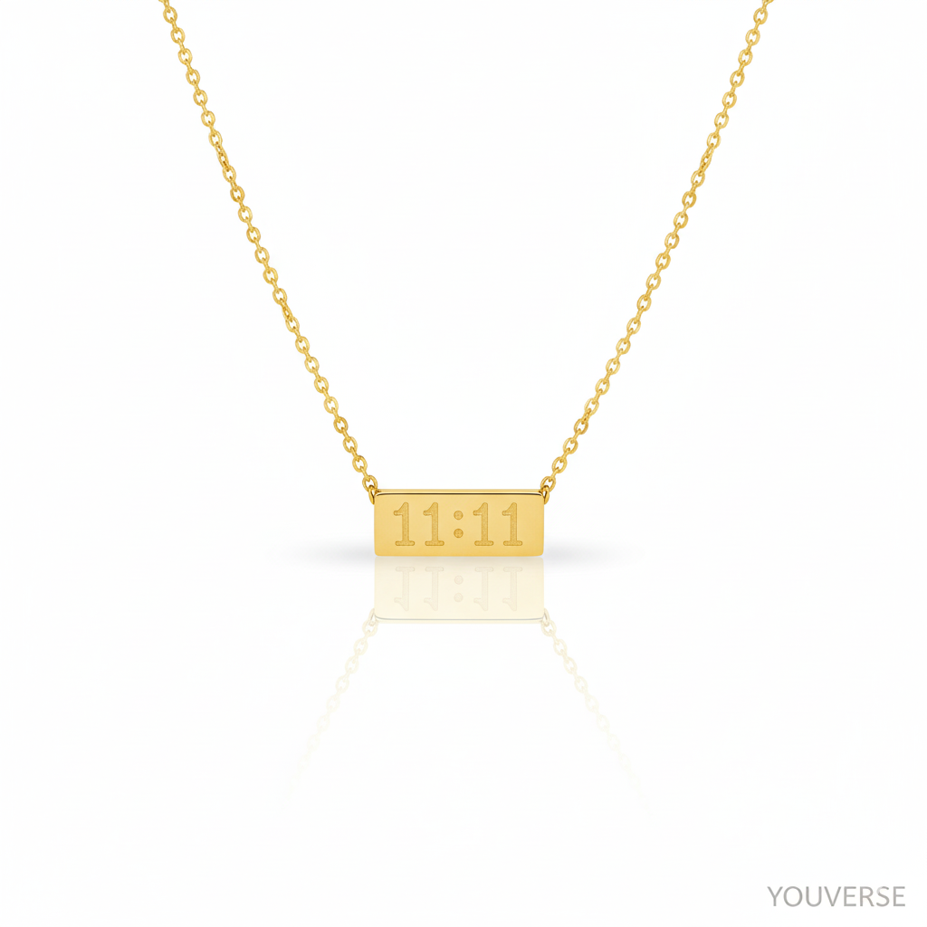 11:11 Pendant with Neck Chain