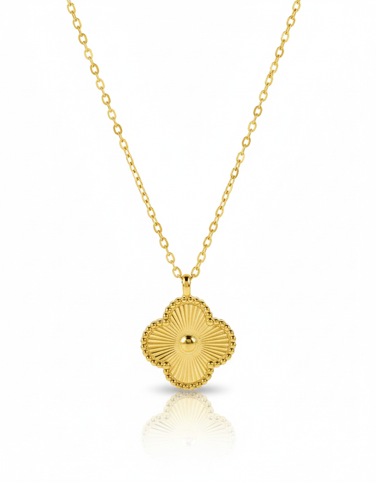 Gold Flower Pendant