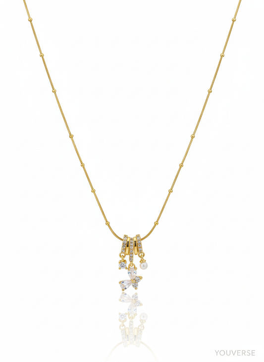 Crystal Cluster Charm Pendant