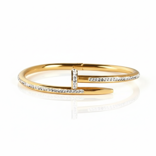 Nail Diamond Bracelet