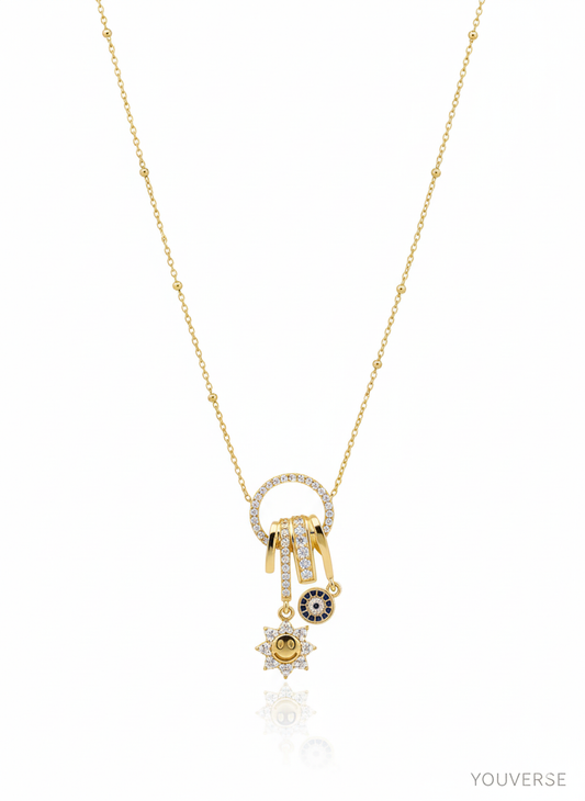 Smiley Charm Pendant