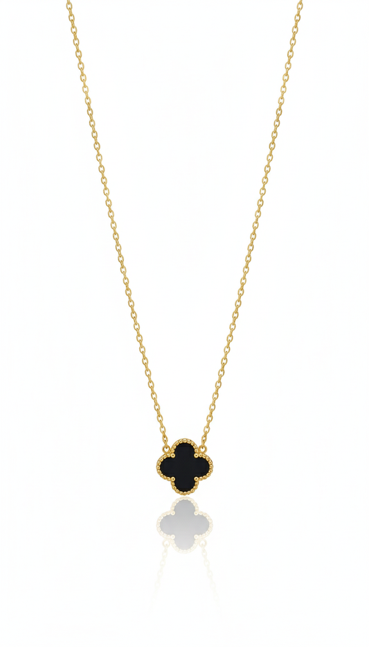 Black Clover Necklace