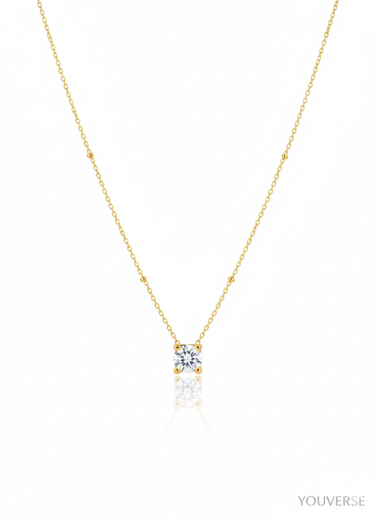 Lavi Diamond Pendant with Neck Chain