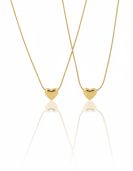 Heart Pendant with Neck Chain