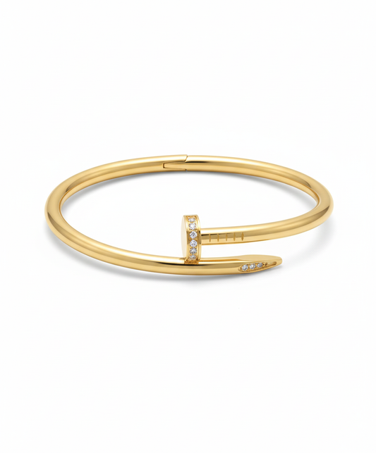 Nail Diamond Bracelet Kada