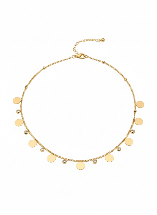 Gold Coin Necklace