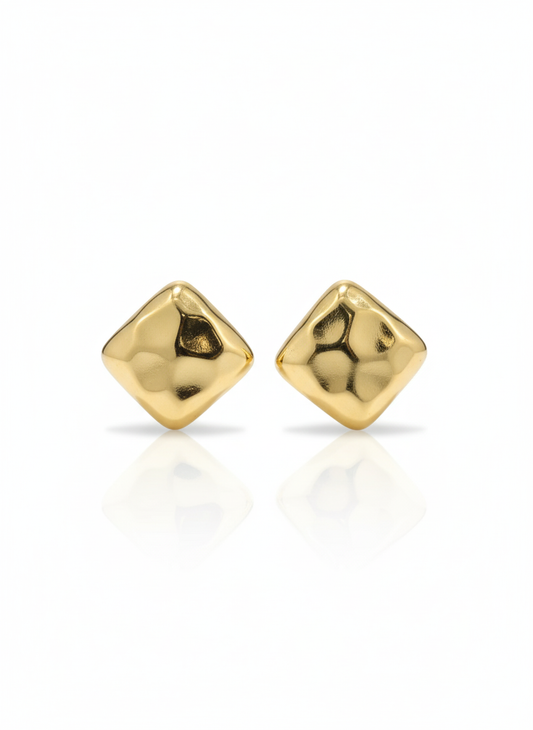 Textured Square Studs