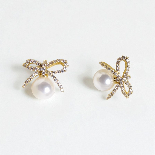 Pearlbow Earrings