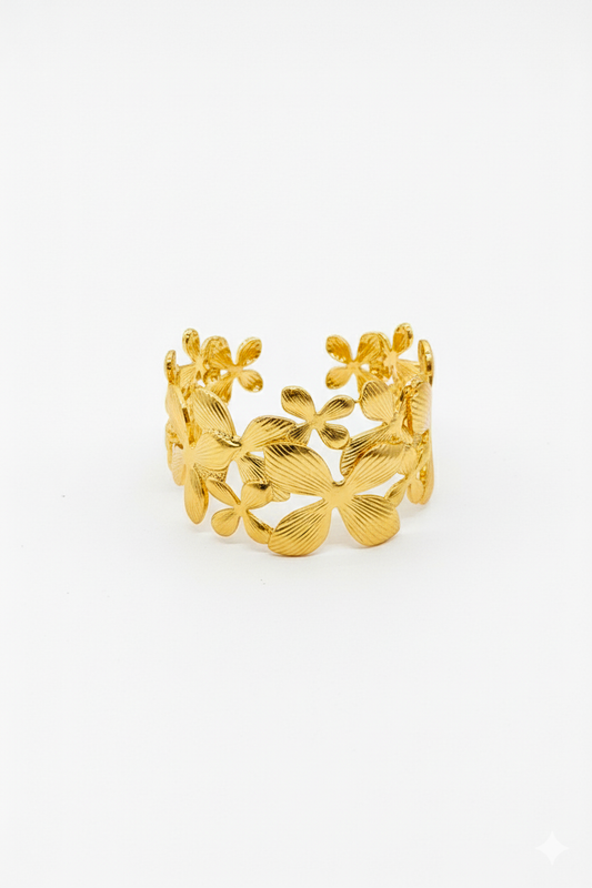 Petal Cuff Bracelet