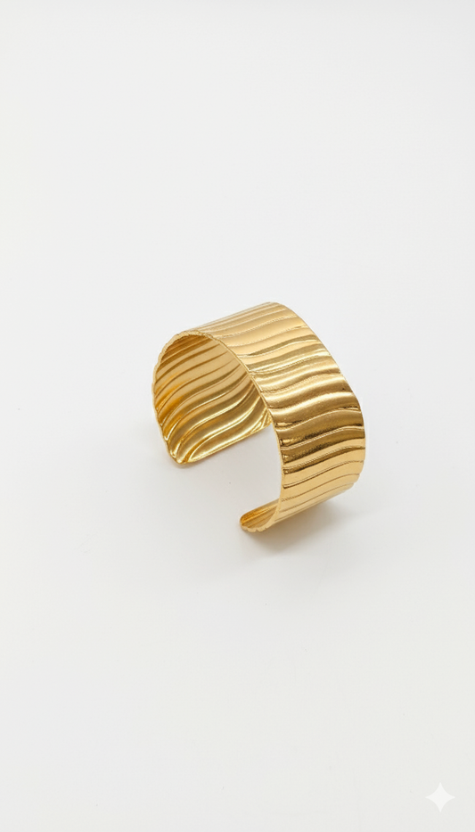 Wave Cuff Bracelet