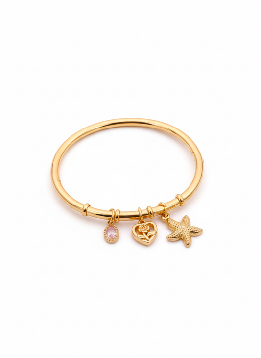 Coastal Glow Charm Bracelet