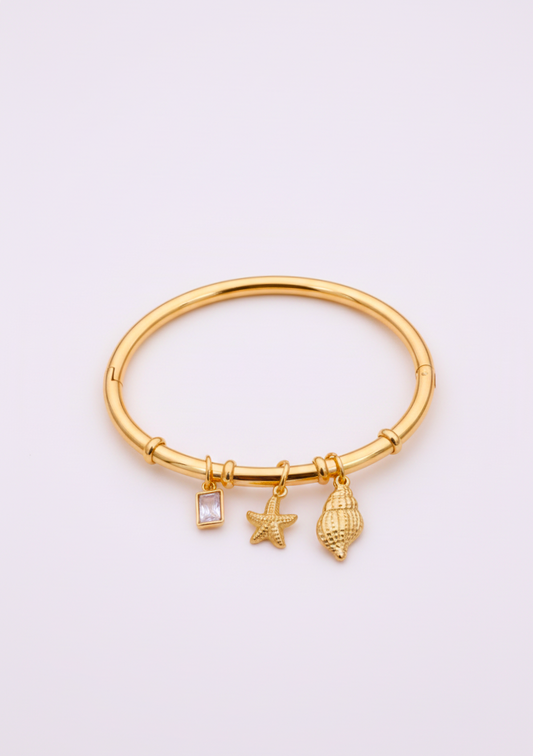 Starfish Charm Bracelet